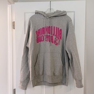 Gray Billionaire Boys Club Hoodie Size Large